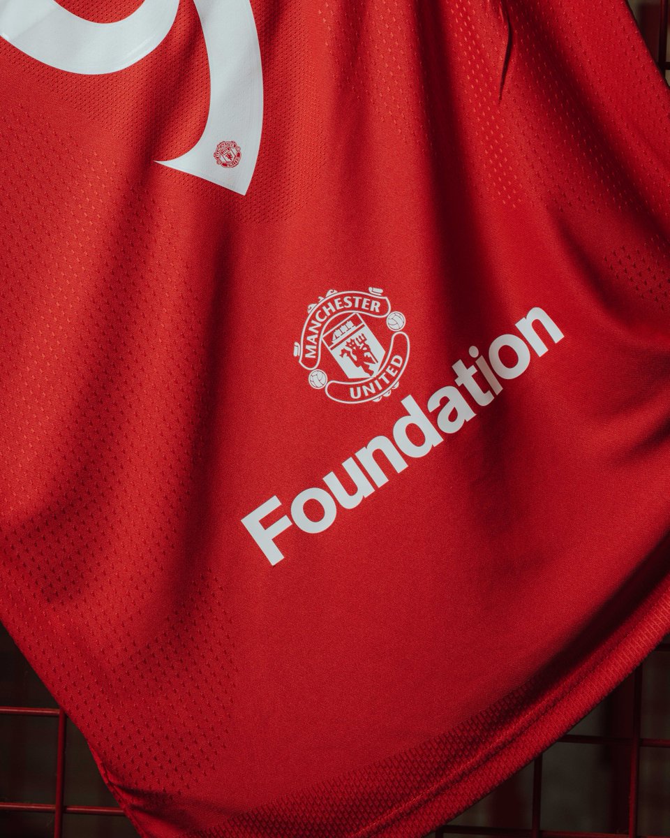 ManUtd's tweet photo. 👕 @MU_Foundation shirt printing is now available.

Net profits will be donated directly to the Foundation to support their work with young people across Greater Manchester and beyond ❤️