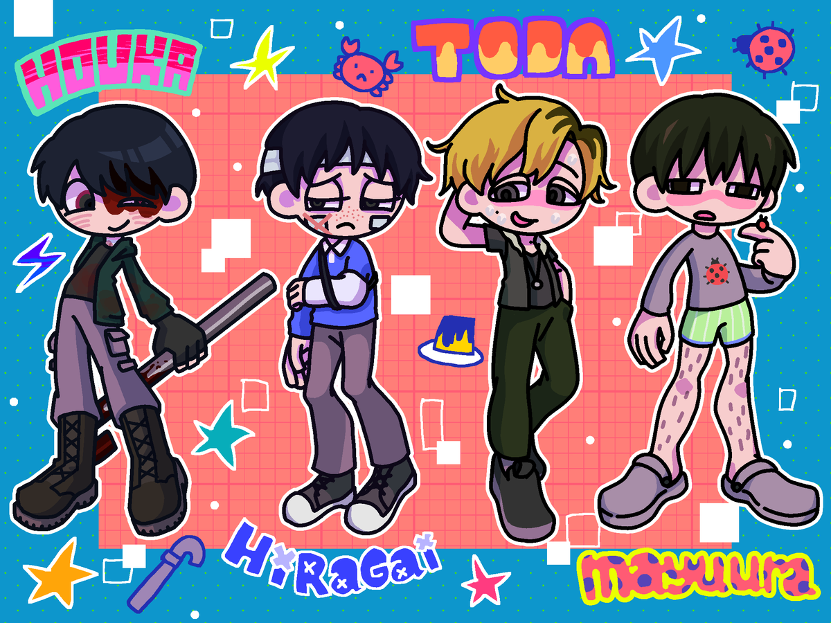 10mow10's tweet photo. 🌈💖💫
 #ドムドムチーチー https://t.co/ZvBCs1nbF7
