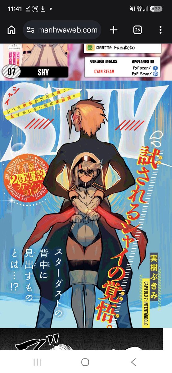 Kiwiuto's tweet photo. #SHY_hero #fypシ゚viral 

Hola! Hoy tambien vuelven las Re-leida de Shy que Hize (queria avanzar la Semana pasada pero me estaban haciendo pedasos en ña unu)

Y volvemos con el Episodio 7....que Es lo mas Similar a un Broly vs Goku de Heroes hasta ahora😭✌️ https://t.co/kUUyWg4MHd