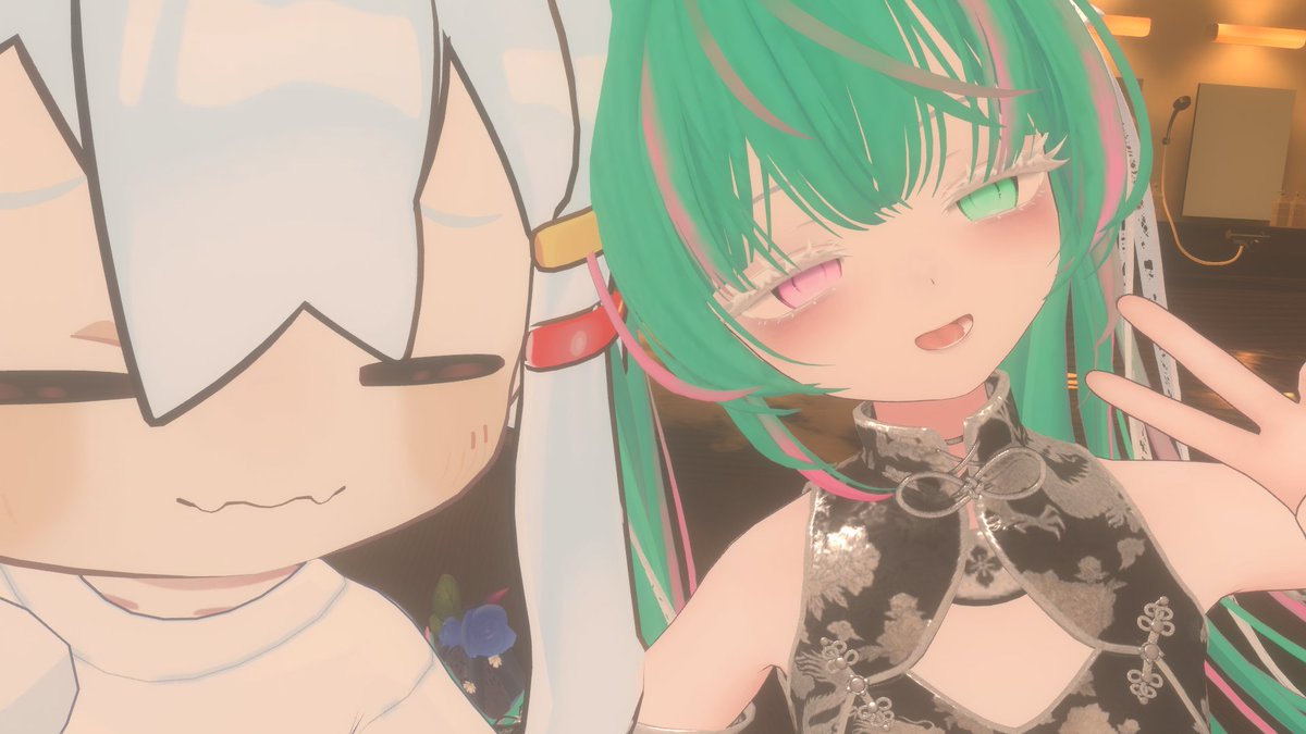basa0127's tweet photo. かわいいキャストに感謝😍
#VRChat️ #サキュブロー https://t.co/v1hOo6G2gm