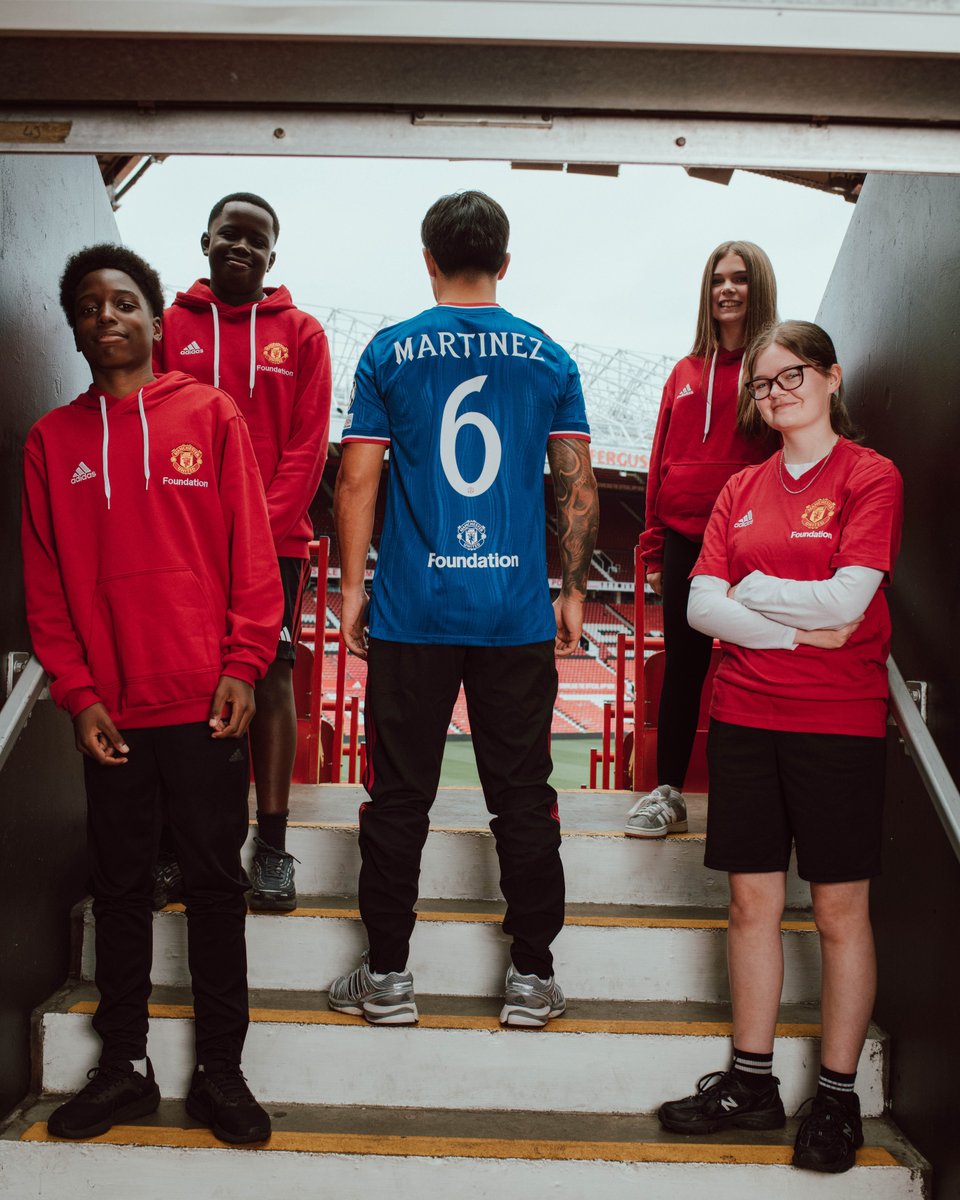 ManUtd's tweet photo. 👕 @MU_Foundation shirt printing is now available.

Net profits will be donated directly to the Foundation to support their work with young people across Greater Manchester and beyond ❤️