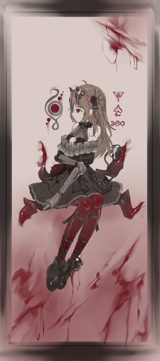 NightMareMask07's tweet photo. Guys, I think I figured out how to make my drawings look messy and pretty at the same time

#heartheartart https://t.co/n1lCRJayun