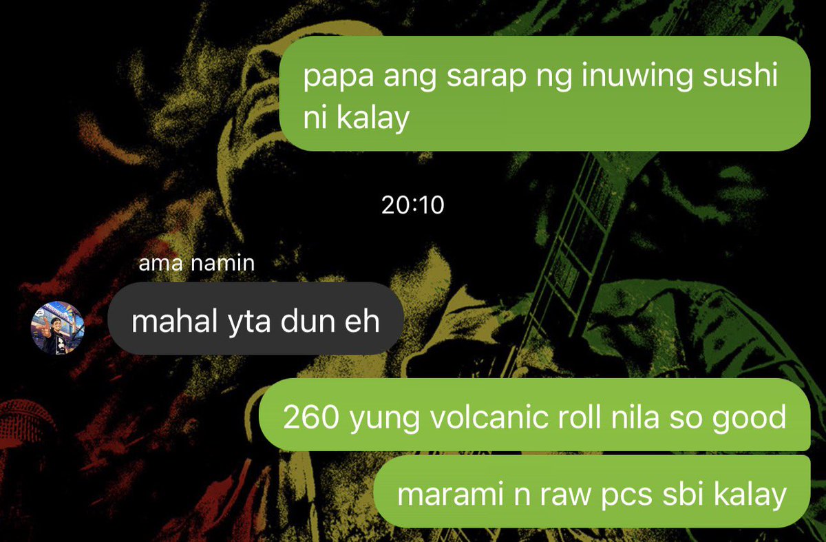 fishbilet's tweet photo. mlb nasarapan sa volcano roll XD https://t.co/7yK2lmWVQ7