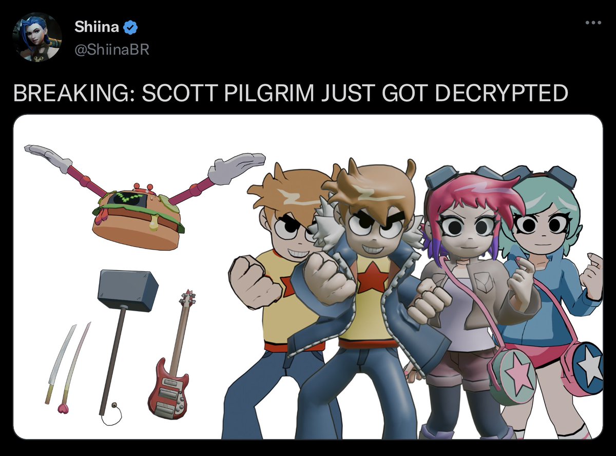 mr_illustr4tion's tweet photo. OH MY GOD ITS ACTUALLY HAPPENING?????
#scottpilgrim https://t.co/IpBHHMDhia