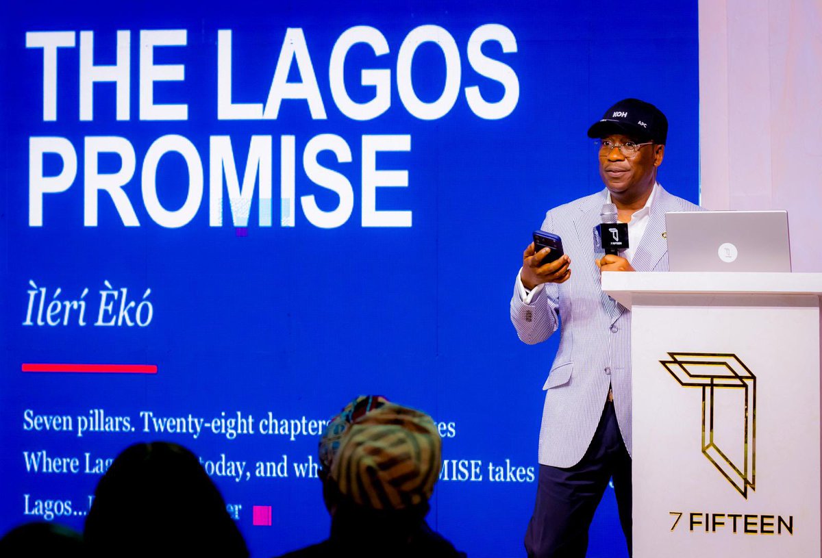 drobafemihamzat's tweet photo. Yesterday, I spent the evening at Lagos: The Next Chapter, hosted by the team at 7-Fifteen Capital.

It was good to listen and engage with people who care deeply about the future of our state. I shared our vision through the Lagos PROMISE, our seven-pillar plan to move Lagos forward with practical and achievable steps.

I am always open to learning from different perspectives and transforming the best ideas into meaningful action that improves the lives of our people. The work ahead will require partnership and a common understanding of the Lagos we want to build together.

Thank you to everyone who joined the conversation. The next chapter of Lagos will be written by all of us, and together, we can make it a chapter of progress and possibility.