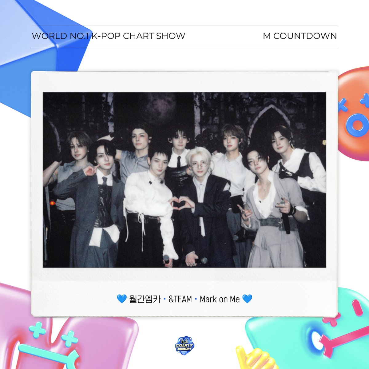 MnetMcountdown's tweet photo. 🗓️ 월간 엠카 9월호

M COUNTDOWN with #andTEAM 
10월호도 기대해 주세요(๑•᎑<๑)ｰ☆

#월간엠카 #월간엠카_9월호 
#엠카운트다운 #MCOUNTDOWN https://t.co/h2GzbwdrgA