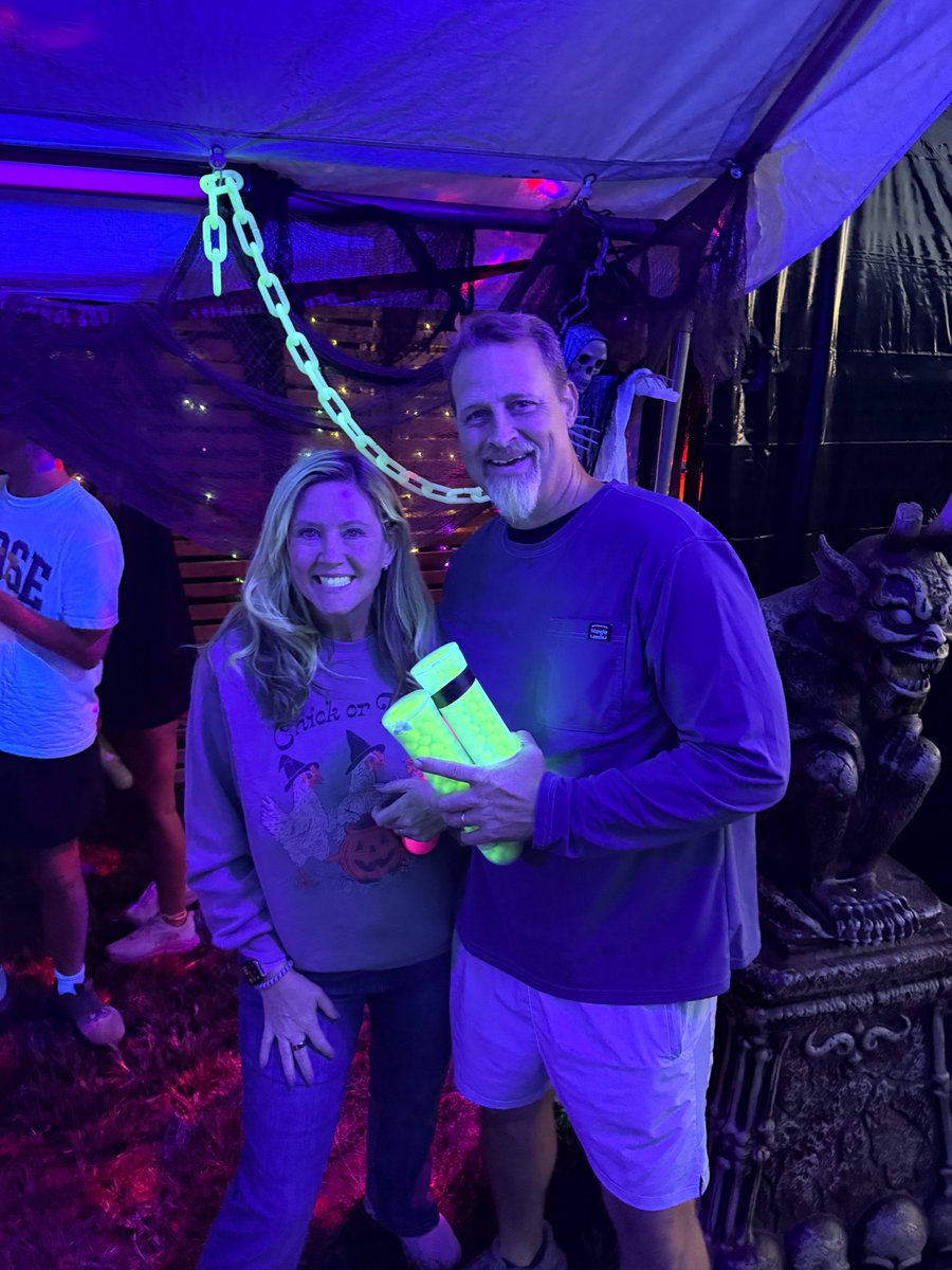 FSIwashington's tweet photo. Today, we’re celebrating Kathryn Anderson, our SVP, Growth &amp; Strategic Partnerships!  

For her birthday weekend, Kat traded reading and hiking for zombie paintball with family—a frightfully fun celebration! 🧟‍♀️  

#HappyBirthday, Kat!

#TeamFSI https://t.co/j9Cv5mGgwb