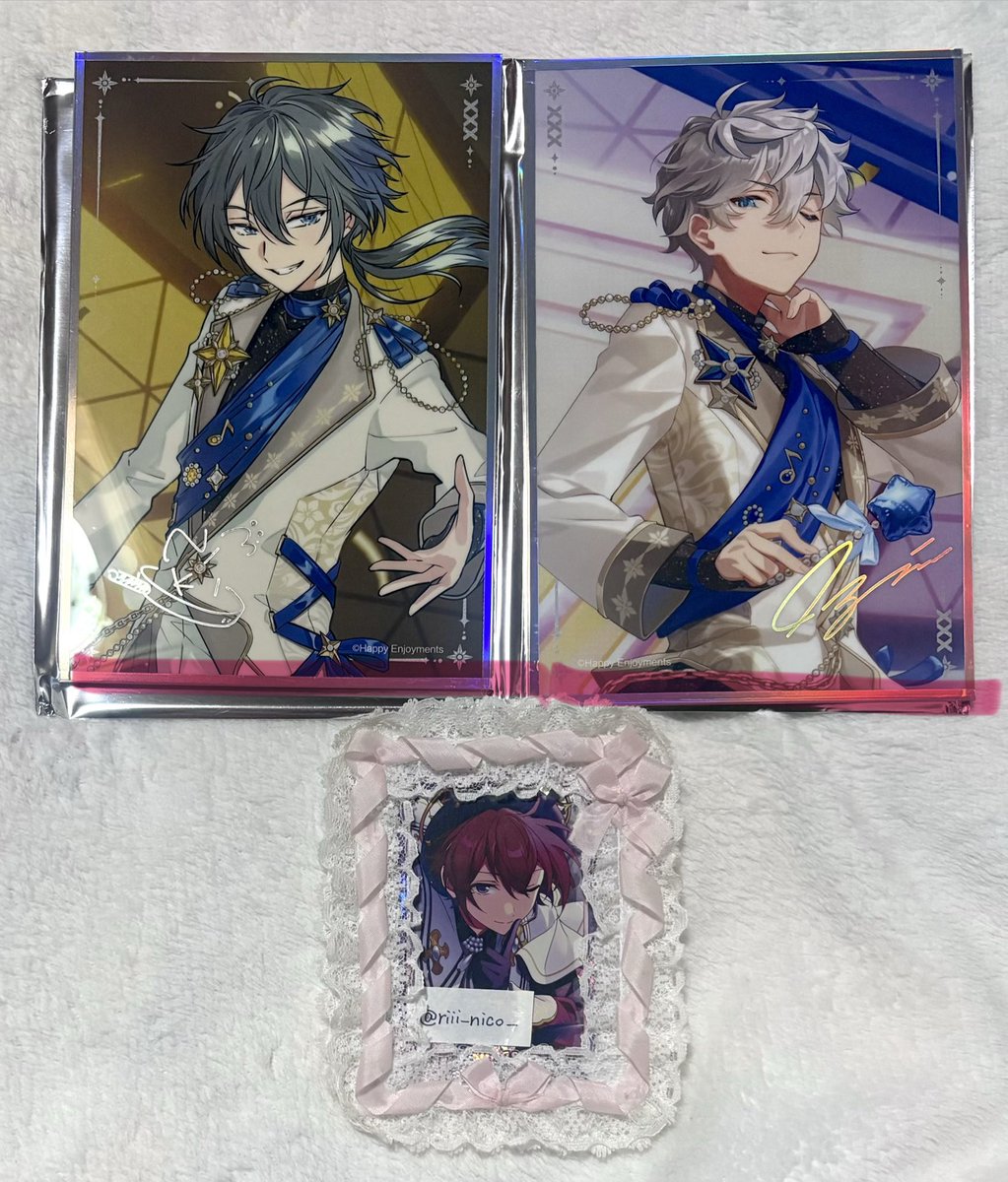 riii_nico_'s tweet photo. 【 交換 】 あんスタ 中国 韓国 花伴 クリアカード 星幻 招募 ポラロイド 写真カード 色紙 

譲⑤ fine Trickstar UNDEAD Ra*bits 宗 零 なずな 夏目 北斗 鉄虎 奏汰 晃牙 アドニス 光 こはく 宗 ニキ 泉 

⬇️ https://t.co/GiBDxUksIK