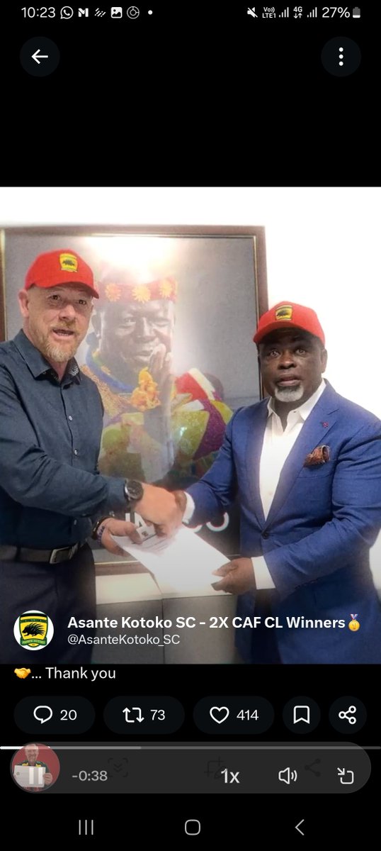 AfricaUnitedFUT's tweet photo. @o_h_e_n_e_e_e @AsanteKotoko_SC Think VERY DEEPLY, a coach of his pedigree clearly knows the African Scene, having reached a #CAFCL final as an assistant coach and 2 #CAFCC finals as a head coach, as well as having won #AFCON in 1996 , he clearly can't claim to not know what to expect in GHANA 

Furthermore👇 https://t.co/vMx1bALCbZ