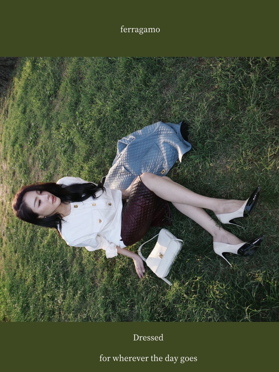 FFabel_Ent's tweet photo. FAYE × FERRAGAMO SS27 ✨

@Ferragamo @malisorn00 

#FerragamoXFaye
#FerragamoSS27
#Ferragamo
#FerragamoCaraBag https://t.co/l6HKCN9y7H