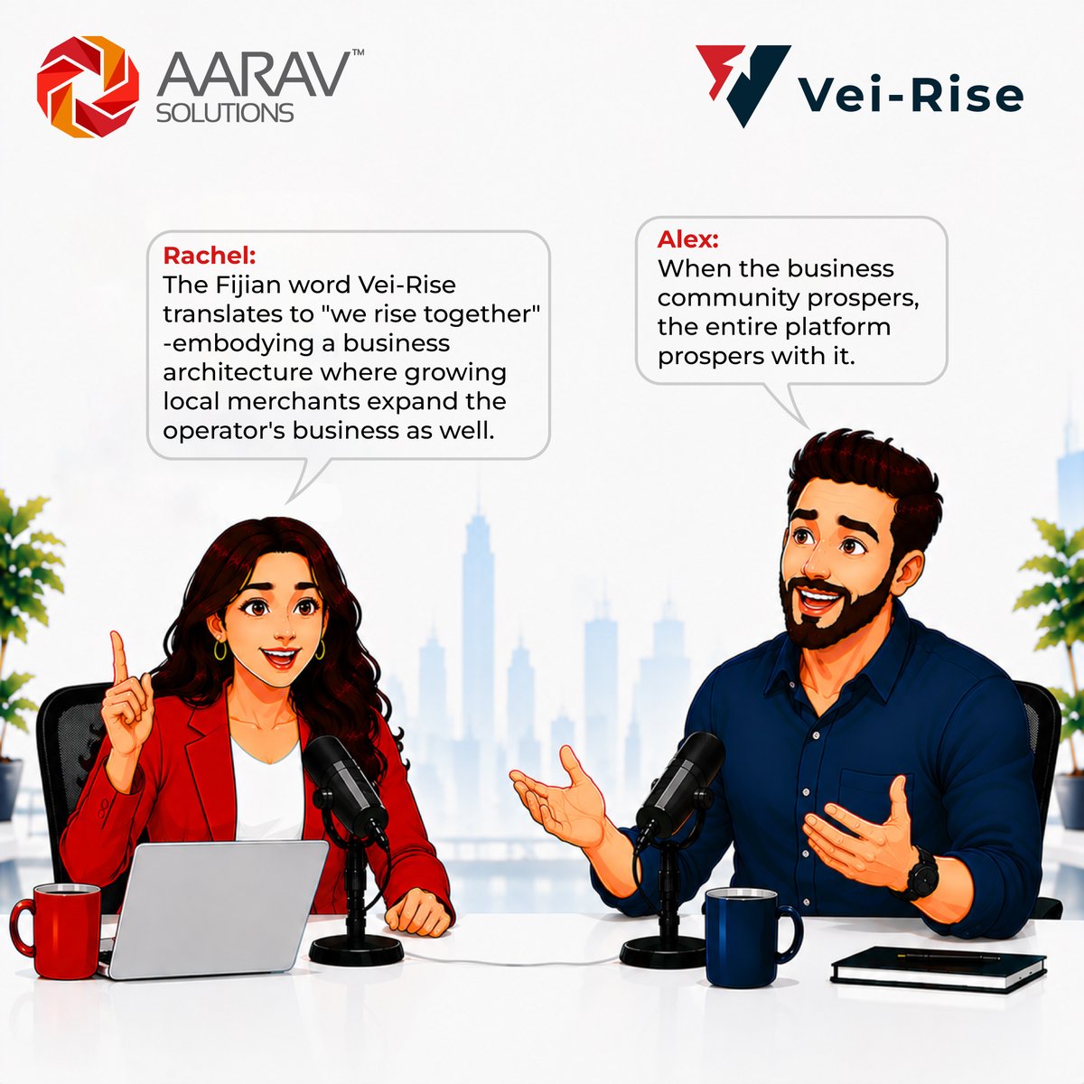 Aarav_Solutions's tweet photo. đ Vei-Rise platform details: https://t.co/KJeC1X2GhT
#Telecom #SMBGrowth #TechROI #DigitalTransformation #ConversationalAI #AICommerce #EnterpriseAI #SaaS https://t.co/GWmTmvAzCz