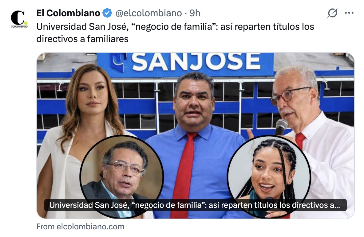 danyhurtado_2's tweet photo. ‼️Presidente @ABDELAESPRIELLA cierre este chuzo YA mismo! Es un lavadero de titulos falsos y fue un fortín petrista para desangrar el ESTADO!! Francisco Pareja debe ir a la cárcel!!! Manden a un equipo de @Mineducacion a hacer una inspección exhaustiva!!! URGENTE!! https://t.co/ezJYCCqa0q