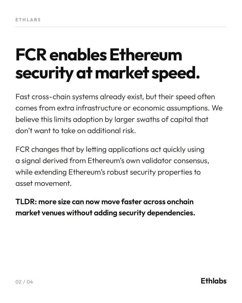 ethlabs_org's tweet photo. Today, Ethereum market infrastructure became ~30x faster. https://t.co/GXhMpcaU1k
