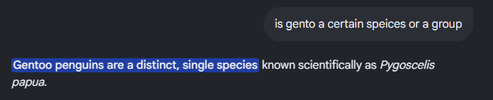 dafub80mc's tweet photo. @PEOPLEPets WHY ARE WE RUNNING GENTOO https://t.co/zXyO5k7fuk