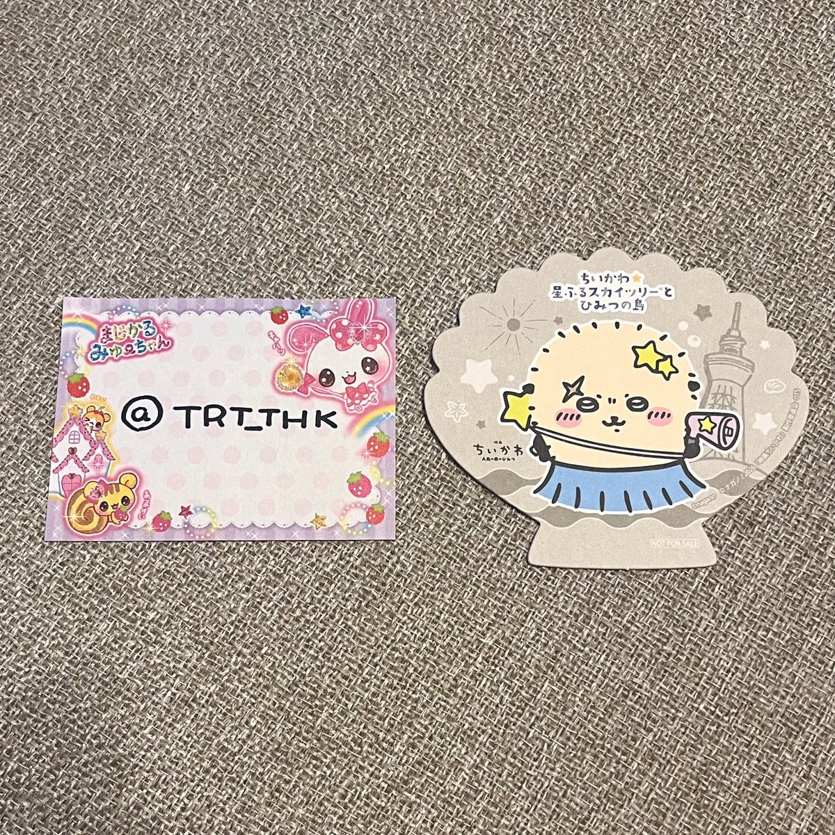 TRT_THK's tweet photo. 【交換】ちいかわ 
星ふるスカイツリーとひみつの島 コースター 

【譲】ラッコ

【求】モモンガ

郵送希望です。
お気軽にお声掛けください🙇🏻‍♀️ https://t.co/l5eK7n60gF