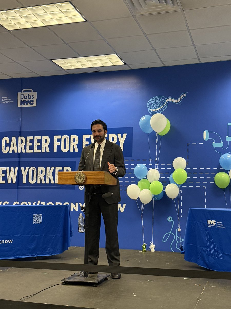 C_Sommerfeldt's tweet photo. "This is something that we will be not only continuing to discuss, but we'll be implementing," Mayor Zohran Mamdani says when asked what's causing the holdup in abolishing the NYPD's SRG unit. "It'll be not on an inshallah timeline, but an actual one." https://t.co/JV5bNCzmxE