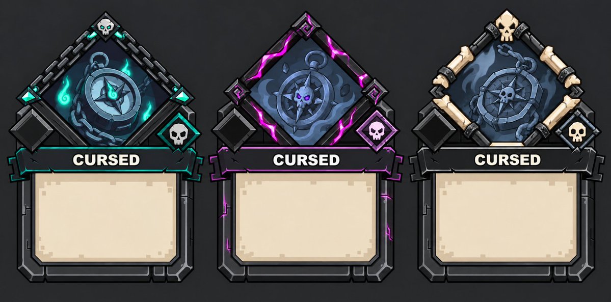 BootyPirates1's tweet photo. A curse has been drawn… ☠️

Curse cards bring negative effects to whoever holds them!

One curse can turn a good run into a serious problem…

Choose your cards wisely 👀🏴‍☠️ https://t.co/Z7GdHo9oLi