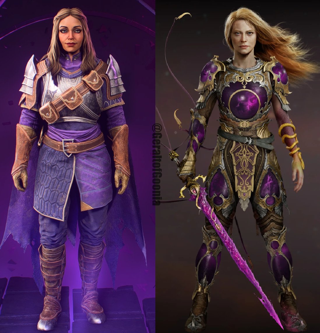 GeraltofGoonia's tweet photo. My pattern recognition is tingling again...  

God of War Laufey vs Dragon Age Veilguard https://t.co/psi99FIiuy
