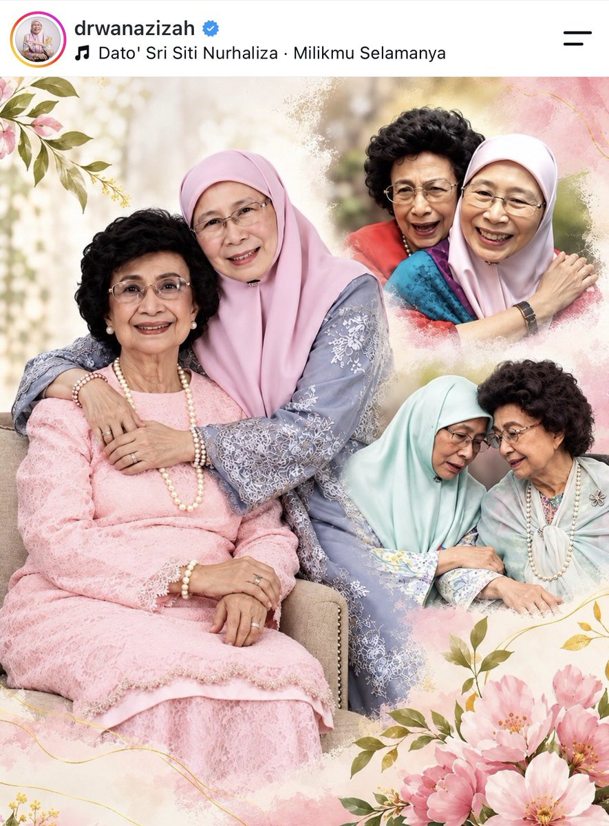 IzzLatif's tweet photo. My view is always this: you maybe not a fan of their husbands. But fact is these two women are always full of love and respect for each other.

Selamat jalan dan terima kasih Tun Hasmah atas setiap jasa untuk kebaikan wanita, bidang kesihatan dan masa depan generasi muda 🤍 https://t.co/ScY3EuEvCy