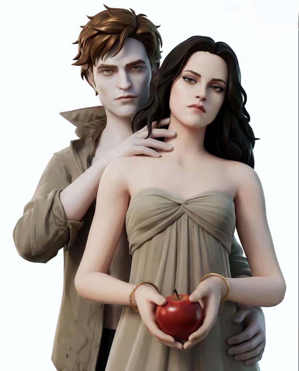 CBurmesther's tweet photo. Twilight is coming to Fortnite this Fortnitemares 🦇🌕 Twilight is finally coming to Fortnite for this upcoming Fortnitemares! The Twilight bundle set will include Edward Cullen and Bella Swan skins. https://t.co/auCX9WB4FH