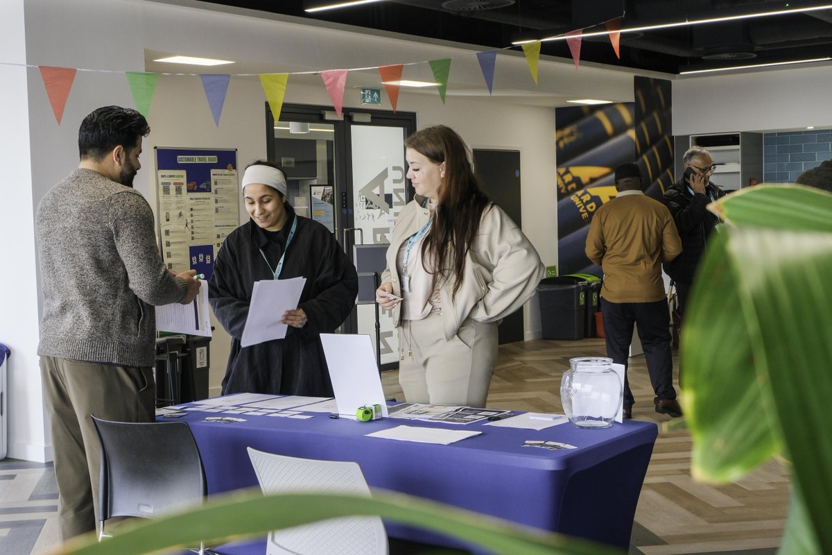 Arden_Uni's tweet photo. Diversity Fest has landed at Birmingham campus! 🎉

We were at Crossways today celebrating everything that makes our Arden community so brilliant. It's running across our campuses all week, with an online programme for distance learning students too.

#DiversityFest2026 #ArdenUni https://t.co/nj5pBHNtOG