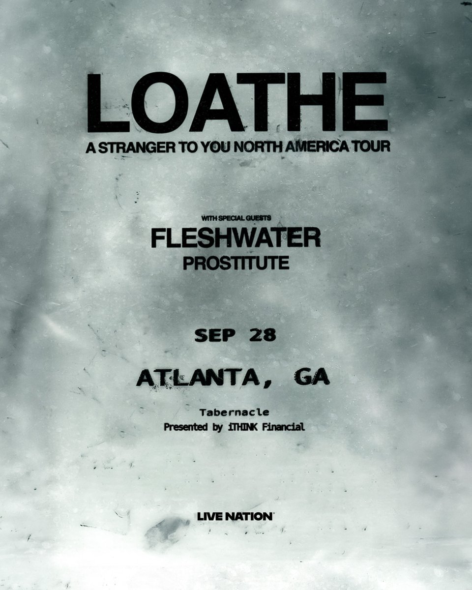 TabernacleATL's tweet photo. Coming up this week!
☁️ (9/28) Loathe
🎤 (10/1) Schoolboy Q
🎸 (10/3) Fred Armisen

Plan your night:
🎫 Tickets, upgrades &amp; venue info → https://t.co/bZZG6p30Dv https://t.co/FjpOQR5pb1