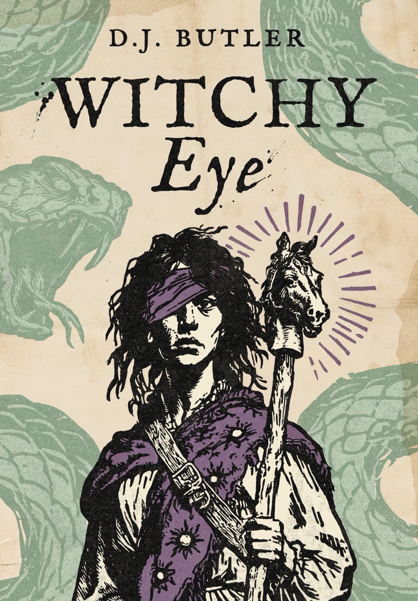 DavidJohnButler's tweet photo. Three days to launch.

Sarah Calhoun is smart, funny, fiercely loyal, and a talented magician. She's paranoid, xenophobic, and kind of mean. She's also not who she thinks she is.

She learns her hidden identity when Imperial army officers try to kidnap her. She is the secret daughter of the murdered empress Mad Hannah Penn and her consort, the Elf king Kyres Elytharias of the Moundbuilder kingdom of Cahokia. Now her uncle the emperor wants her dead, and so does the dark power behind his throne--the Necromancer Oliver Cromwell.

Click on the link to go to the Kickstarter project page for the relaunch of the critically-acclaimed and award-winning epic American fantasy trilogy, the Witchy War. Hit "Notify me on launch" so you can get an email when we go live on Thursday morning and you can pledge to get your copies, along with gorgeous swag.

https://t.co/zNJEHCURDq