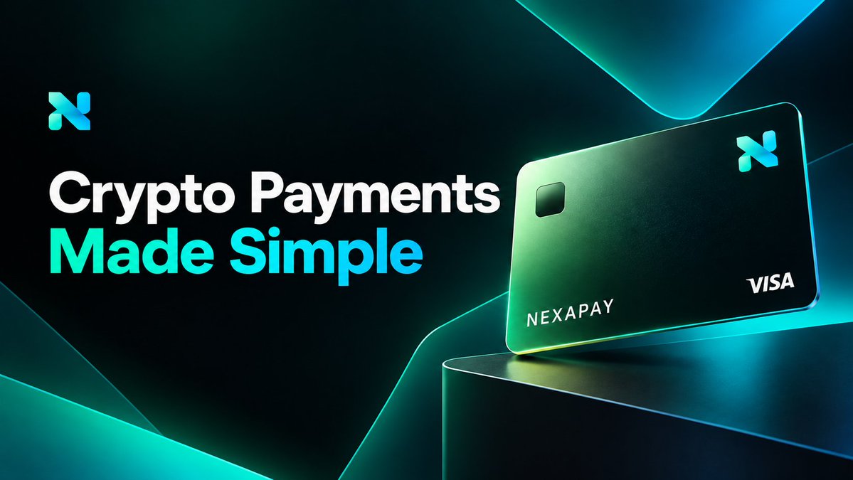 TryNexaPay's tweet photo. NexaPay is designed to simplify the way users interact with crypto in everyday payments.

By connecting a supported wallet, users can access a crypto-native card experience built for practical spending. The platform brings wallet connectivity, virtual and physical cards, real-time spending visibility, transaction monitoring, and wallet-first security into one streamlined system.

The goal is simple: reduce unnecessary complexity and make crypto payments more accessible, transparent, and convenient while keeping the user's wallet at the center of the experience.