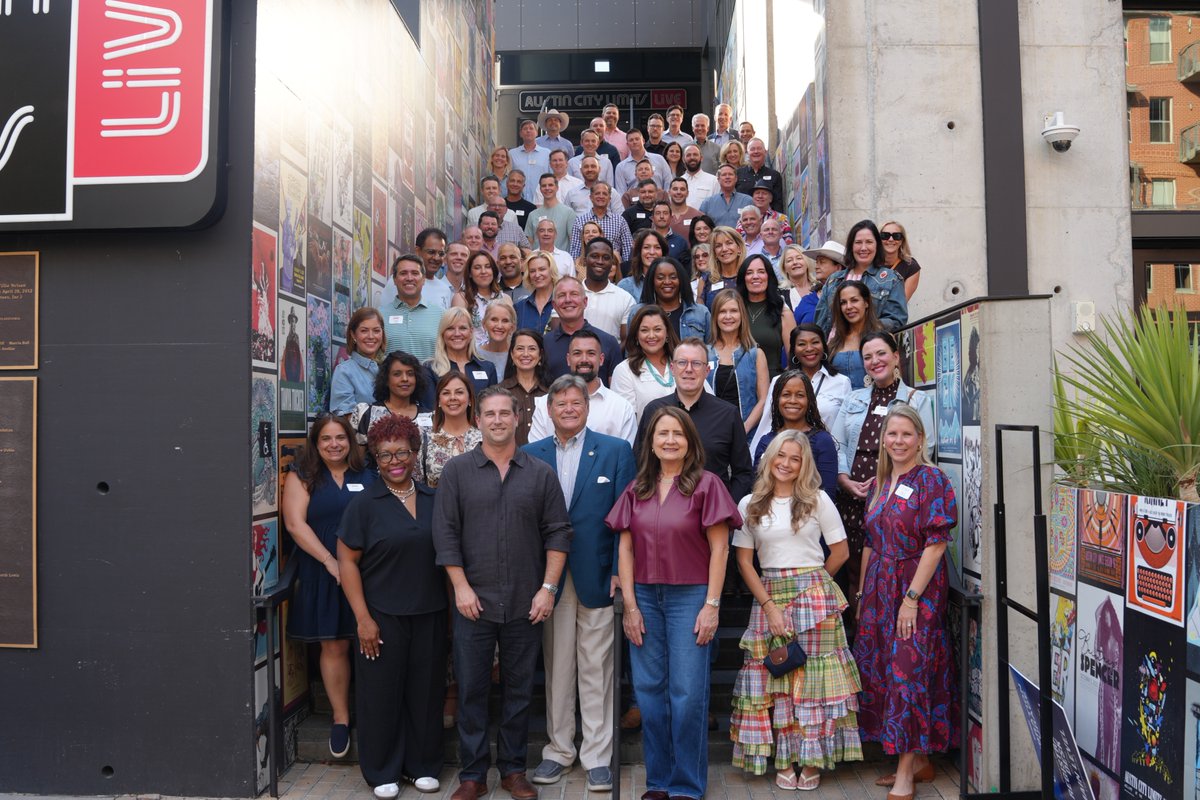 ORLPartnership's tweet photo. Nearly 100 Central Florida business and community leaders came together for the 2026 Austin Executive Leadership Mission to learn from Austin’s growth story, exchange ideas and bring fresh perspectives home to help advance the Orlando 2045 vision.
#AustinELM #Orlando2045 https://t.co/eYgsPvw4Tk