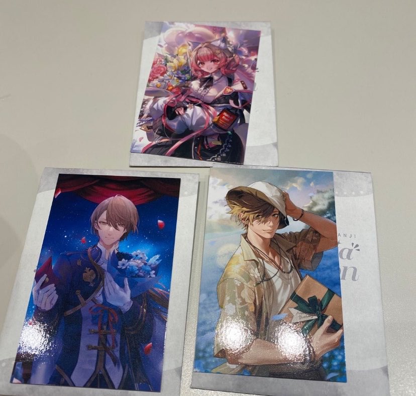 riri_trg's tweet photo. 【交換】にじさんじ ノスタルジアコレクション  C N O チェキ風カード 特典 アニメイト

譲:画像1〜3 
(HYPE-ME特典 📒 🌙　⚾🧡)

求:画像4枚目

郵送交換

検索からでもお気軽にお声掛けください
Yahooフリマ交換可能 https://t.co/CIrc9vgwDT