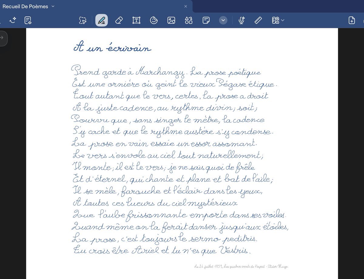 _JeanSeb_'s tweet photo. A un écrivain - Victor Hugo, 1859 - Extrait de : Les quatre vents de l'esprit. 
#Ecrivain #Lire #Livre #Librairie #Poésie #Hugo #Vers #Prose https://t.co/WQEdJzUMpr