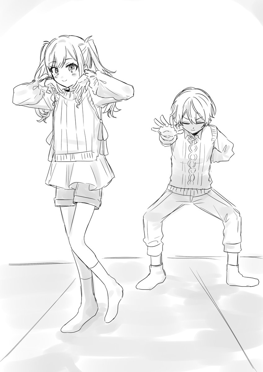 cVxsLKaHKX8122's tweet photo. 天馬兄妹、今流行りのソーラン節やってくれ https://t.co/mNTMEeXL2P