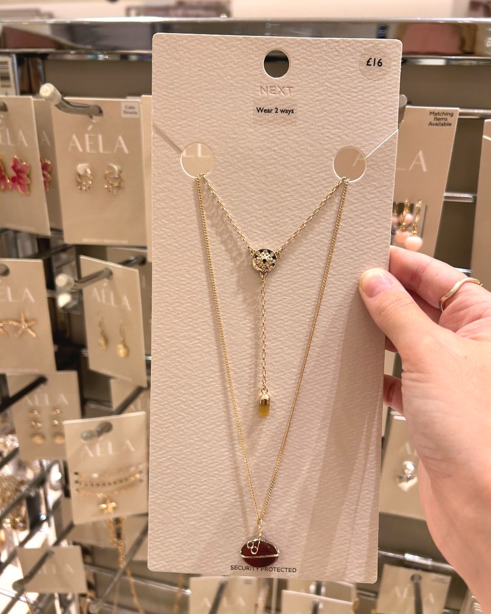PyramidsSC's tweet photo. The perfect necklaces for every season. ✨

Whether you’re a gold or silver lover, @nextofficial has got you covered with pieces you’ll be reaching for all year round. https://t.co/SVYKgqu2qR