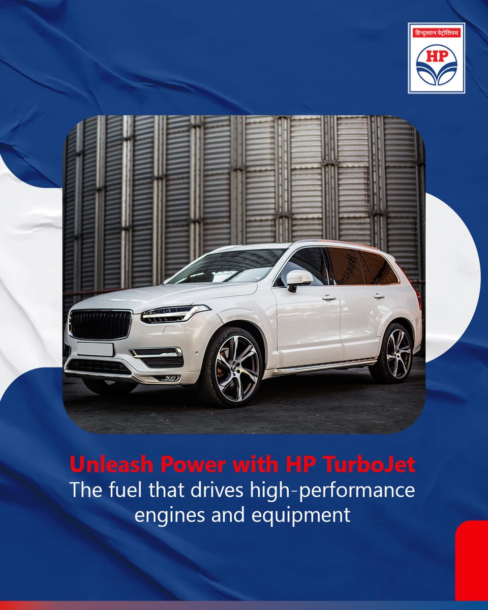 hpcl_Ranchi's tweet photo. A new benchmark in diesel performance.

HP TurboJet is now available at select HPCL outlets across Ranchi &amp; Jamshedpur, bringing advanced fuel technology for enhanced performance.

Power. Performance. Progress.

#HPTurboJet #HPCL #DeliveringHappiness @HPCL @HpclPatnaZone https://t.co/5NvGKrqM0j