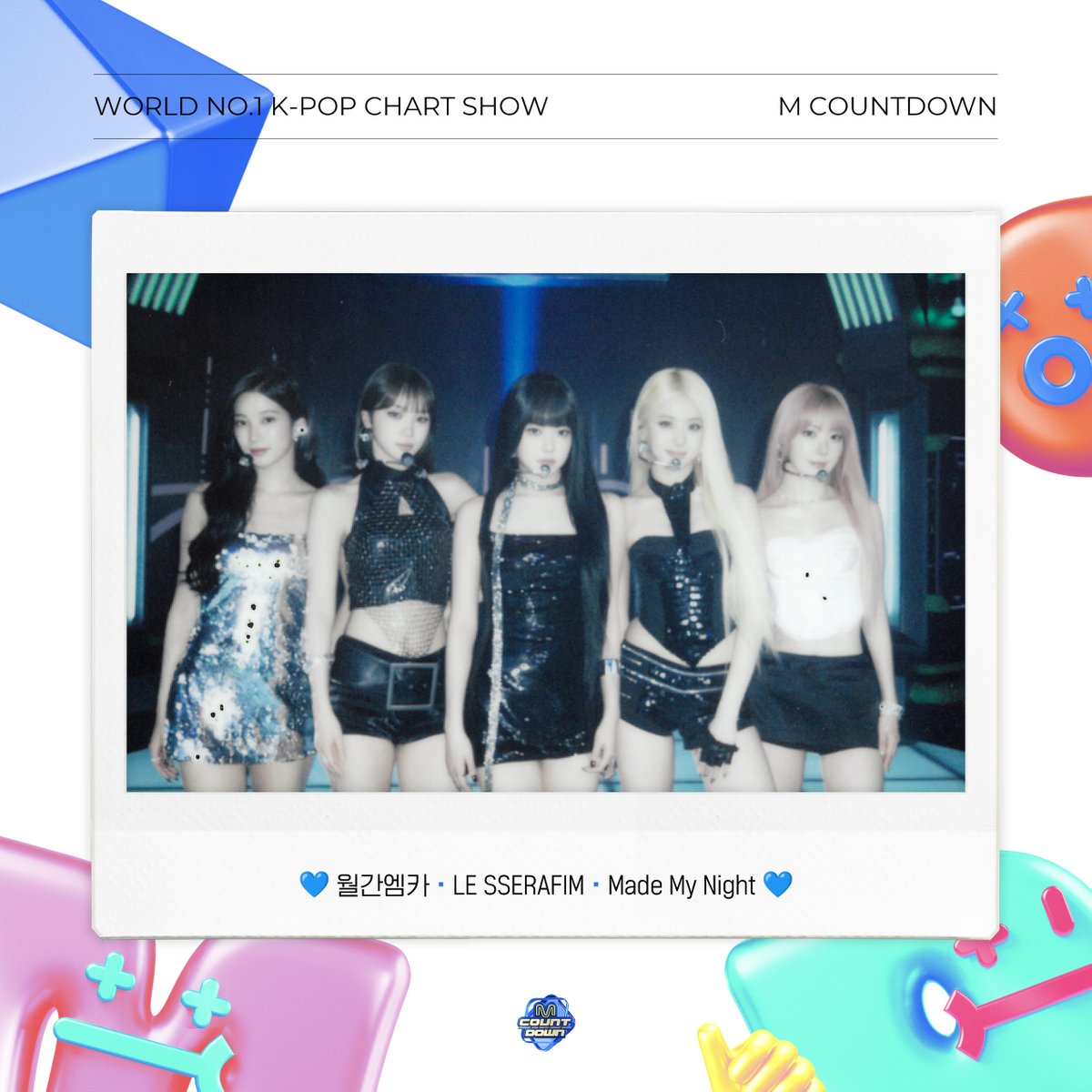 MnetMcountdown's tweet photo. 🗓️ 월간 엠카 9월호

M COUNTDOWN with #LE_SSERAFIM 
10월호도 기대해 주세요(๑•᎑<๑)ｰ☆

#월간엠카 #월간엠카_9월호 
#엠카운트다운 #MCOUNTDOWN https://t.co/dhdyiyWLlp