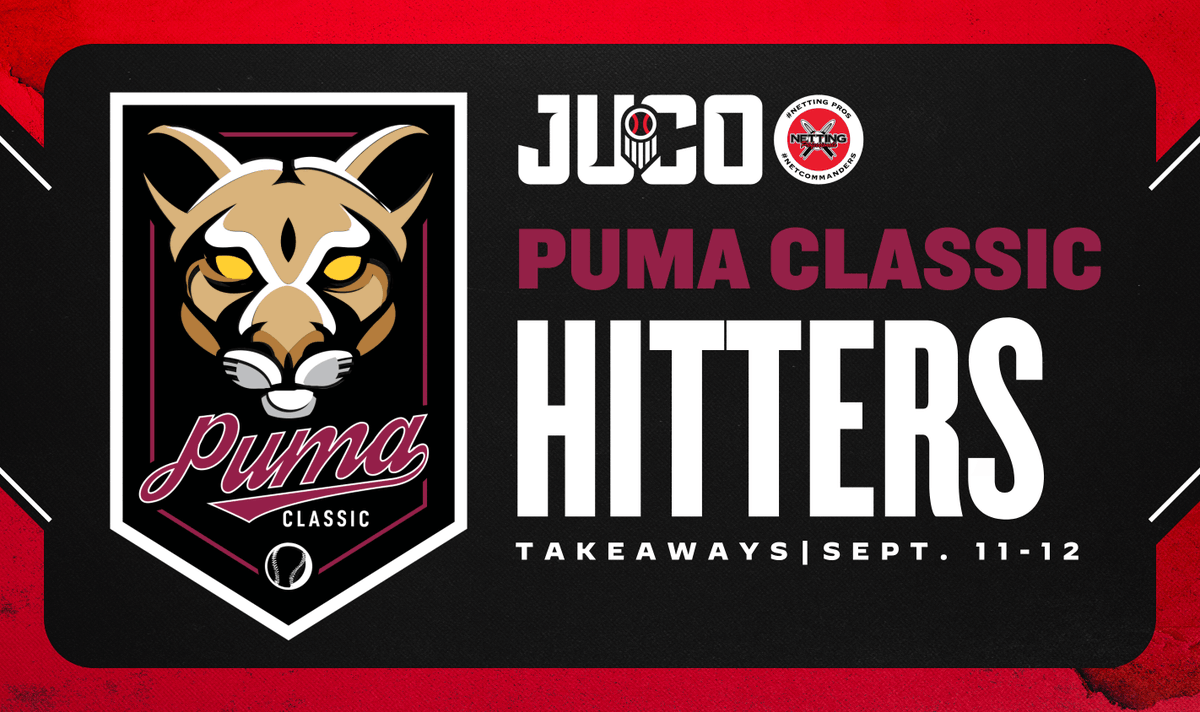 PB_JUCO's tweet photo. 𝐏𝐮𝐦𝐚 𝐂𝐥𝐚𝐬𝐬𝐢𝐜 𝐓𝐚𝐤𝐞𝐚𝐰𝐚𝐲𝐬: 𝐏𝐨𝐬𝐢𝐭𝐢𝐨𝐧 𝐏𝐥𝐚𝐲𝐞𝐫𝐬 💪

The annual #PumaClassic at @GrandParkSports hosted 30 JUCO programs with #MLBDraft follows, 2-way talents power producers and more. 😼

🔗: https://t.co/Rlj4zKak1r | @PBTourney | @bestofmwbase https://t.co/ZO3Jcd9KYV