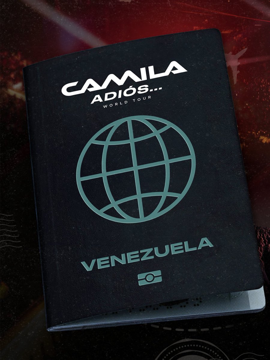 CamilaMX's tweet photo. Venezuela, ¡tenemos una cita! 🇻🇪❤️

Qué lindo es volver con ustedes. Ya queremos cantar, disfrutar y vivir estas tres noches juntos. 🔥

📍 Lechería · 1 de diciembre
📍 Maracaibo · 3 de diciembre
📍 Caracas · 5 de diciembre

¿Cuál canción quieren volver a escuchar con nosotros? 👀

🎟️ Boletos disponibles, enlace en nuestra bio.

#CamilaAdiósWorldTour #20AñosDeCamila