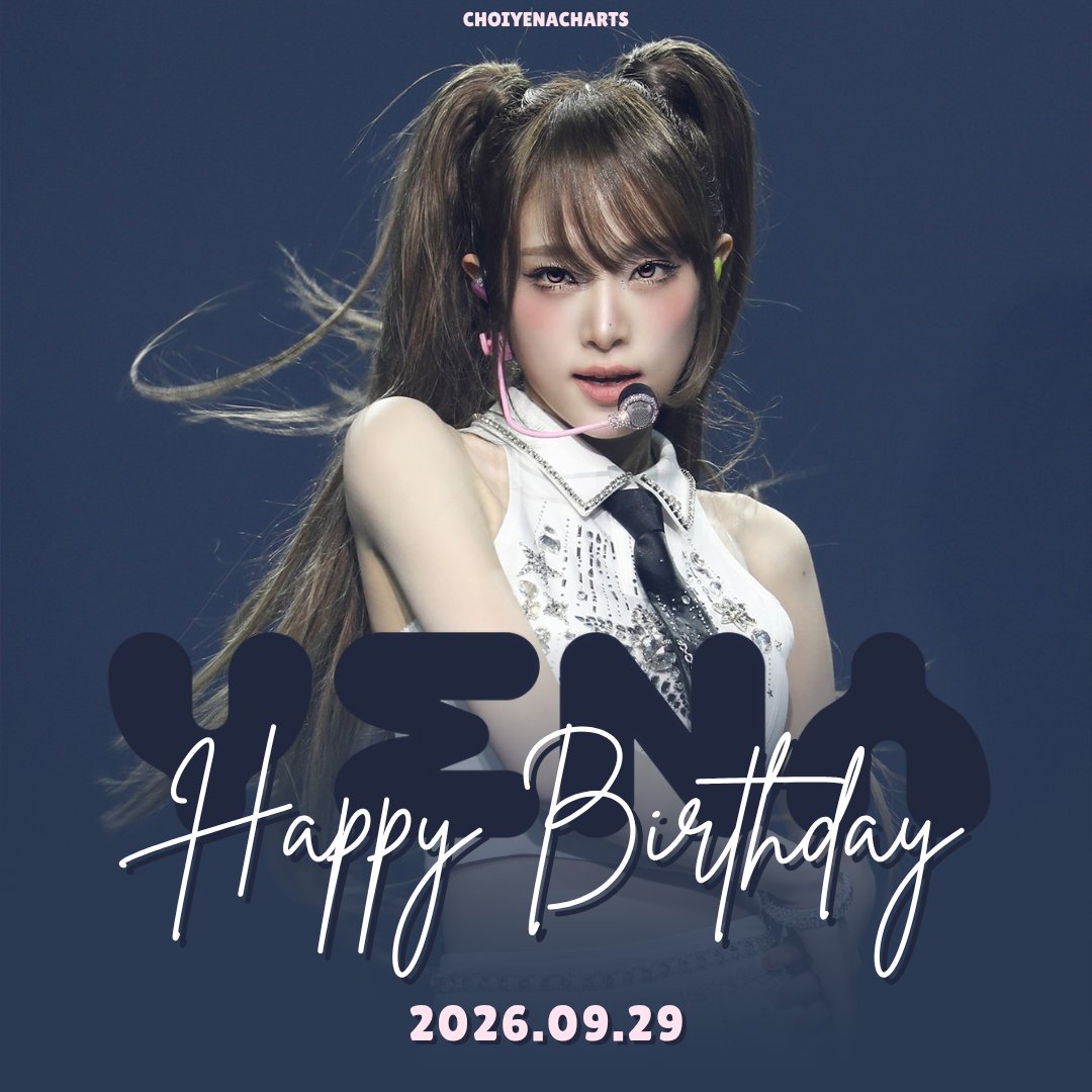 choiyenacharts's tweet photo. Happy birthday to the person who brings so much happiness to Jigumis. Thank you for filling our days with your music, laughter and endless happiness @YENA_OFFICIAL 💛

HAPPY YENA DAY
#364일_기다린_예나탄신일 https://t.co/30ZBHEFOQs