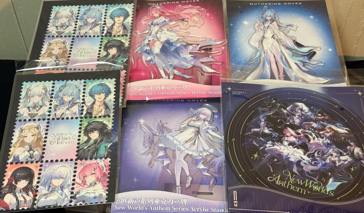 mccxx_012's tweet photo. また新たな鳴潮グッズが到着しました。飾る場所作らなくては、、、。 https://t.co/EsE8BPy9dM