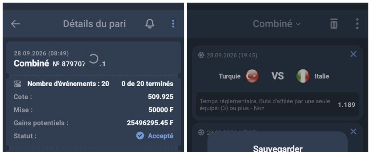 pronoking23's tweet photo. Super Fun 1Xbet 🔵

Cote de 509✅✅

Super bien analysé 🚀

Code es disponible dans la chaîne👇
https://t.co/3PyoVI2LNX https://t.co/q4R04uzwQE