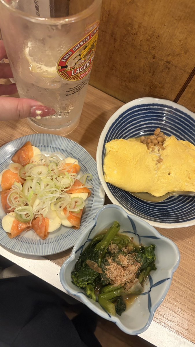 196__zzZ's tweet photo. わたしも納豆オムレツ1番好き！！！！

晩杯屋♡ https://t.co/V6HU2yRuMM