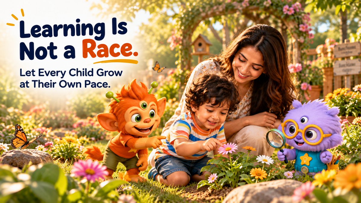 tinytonkey's tweet photo. A child’s learning journey isn’t a race. 🌱
One child may learn faster.
Another may take more time.
Both can be making meaningful progress.
Compare less. Observe more. Encourage always. 💛
#Parenting #ChildDevelopment #EarlyLearning #PositiveParenting #TinyTonkey https://t.co/uA4INwz9Gk