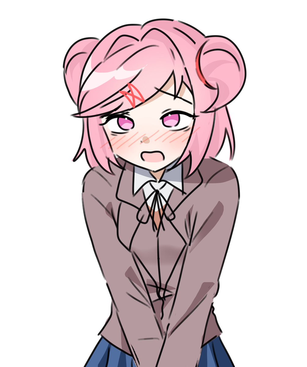 Banquet_Noodle's tweet photo. #DDLC #DDLCnatsuki https://t.co/OMwjyAQ84P