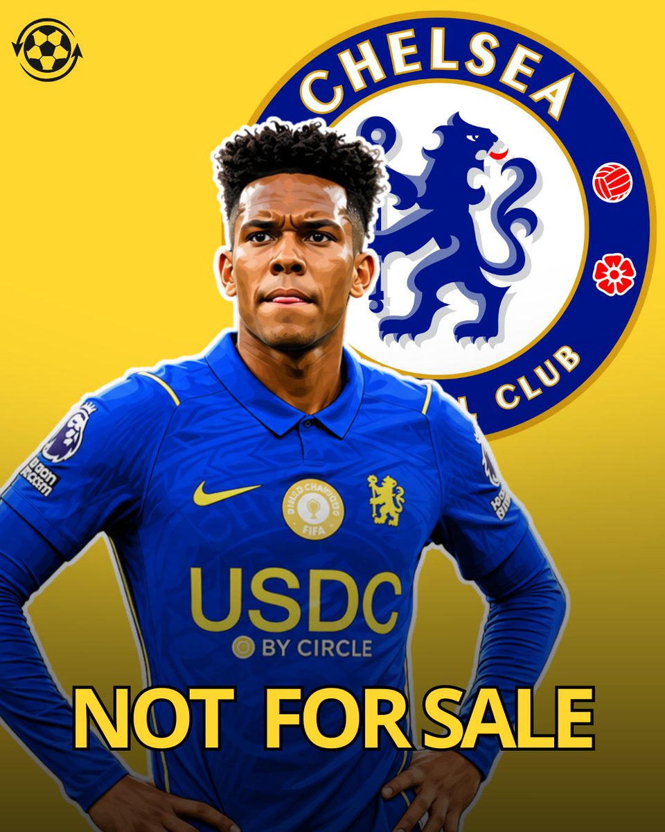 DeadlineDayLive's tweet photo. 🚨 Chelsea have no intention of considering offers for Estêvão despite continued interest from Barcelona and Real Madrid.

The 19-year-old is happy at Stamford Bridge and wants to establish himself as a regular under Xabi Alonso.

Chelsea view Estêvão as central to their long-term plans and believe he can develop into one of the world’s best players.

(Source: @TEAMtalk)