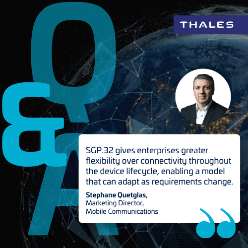 ThalesDigiSec's tweet photo. SGP.32 is giving enterprises more flexibility over #IoT connectivity. But how do you turn that flexibility into control at scale? 

We explore 10 key questions shaping the future of enterprise IoT connectivity in our article: https://t.co/G1HINg02UT https://t.co/KgH4aLwc1q