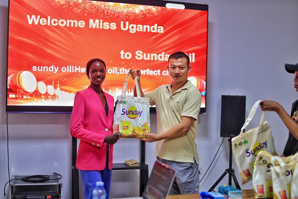 HilabJasmin's tweet photo. Miss Uganda 🇺🇬 visit to Liao Shen industries @oppeinuganda @va_uganda @vaseline.ea @evervessmaltug @7daysinternationalltd @uhomeug @kampalasheraton @reach_a_hand @print_creations01 @nrgradioug @startimesuganda

#MissUganda2026 #MissUgandaAt15
#TrueUgandanBeauty #15YearsOfMissUg https://t.co/V1DYnY6OKP