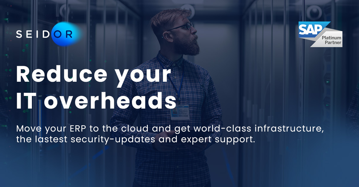 SeidorIreland's tweet photo. Modern ERP shouldn't mean costly infrastructure. SAP Cloud ERP removes the need to maintain on-premise systems, with automatic updates that help reduce IT overheads.

Learn more: https://t.co/TDtezUy8vK

#SAP #CloudERP #CloudTransformation #BusinessEfficiency #SEIDOR https://t.co/iLg08z17iY