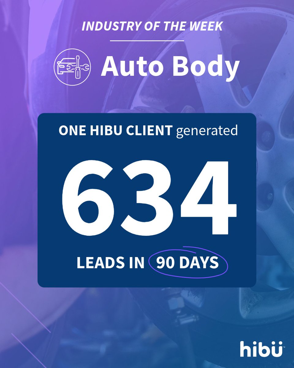 hibuUS's tweet photo. 📢 New weekly series drop!
Each week we're showcasing real results from each industry 📈🏆
Check out more results from this industry ➡️ https://t.co/jDC1gh5gdM
#AutoBody #NewSeries #RealResults #TheHibuEffect #Trending https://t.co/e5SVvHBqM1