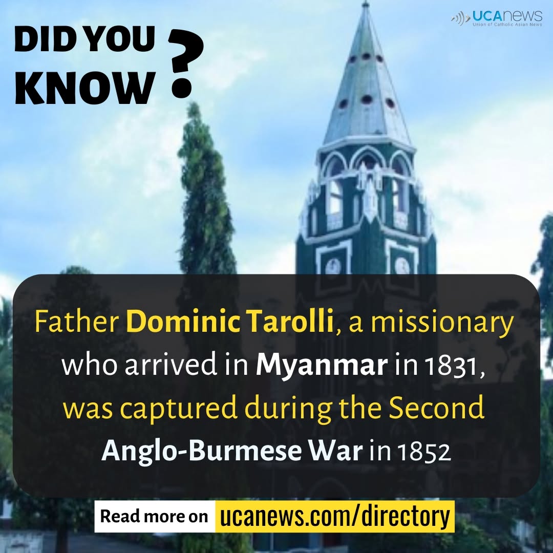 ucanindia's tweet photo. Read more: https://t.co/CoRYOpAW20
#catholicmissionary #missionarylife #catholichistory #catholicchurch #FaithInAction #ChristianMissionaries #catholicheritage #MyanmarHistory #churchhistory #HolyMission #FaithAndCourage #ChristianWitness https://t.co/eKWlnymBU9