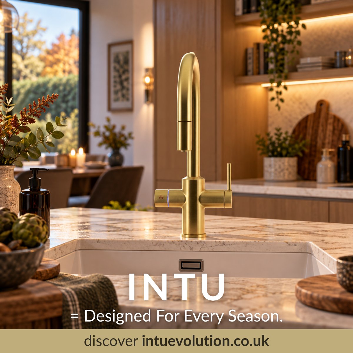 INTUEvolution's tweet photo. A kitchen upgrade should still feel like a good idea six months later. That's the test.

Discover INTU boiling water taps 👉 https://t.co/8BvX9qtQ6Y https://t.co/xXsHXGxau3